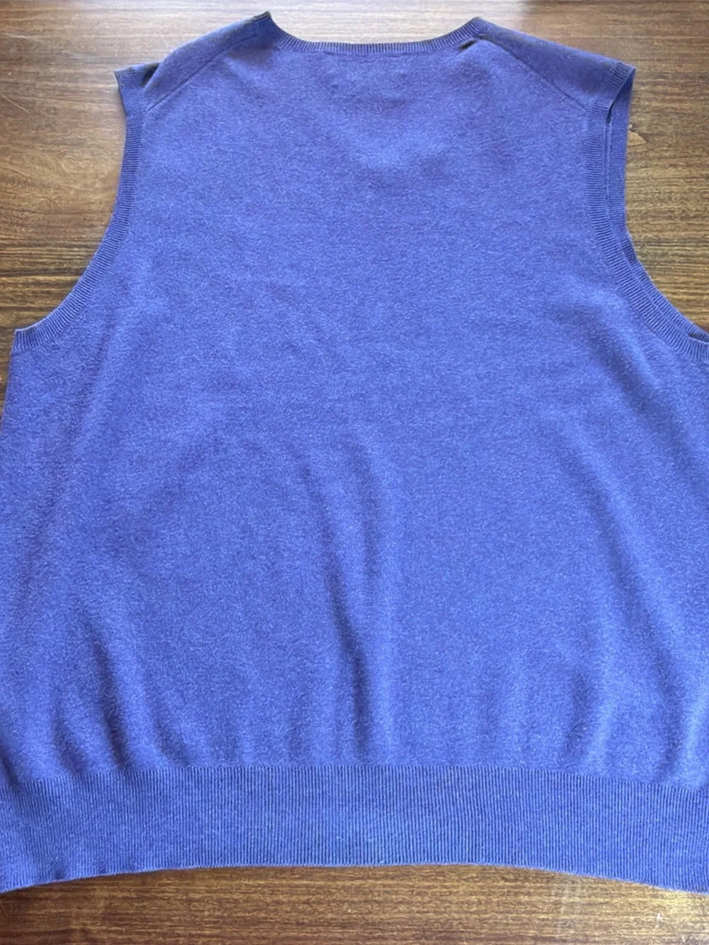 Polo by Ralph Lauren Purple V-Neck Sweater Vest with Green Pony